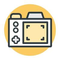 Camera Focusing Concepts vector