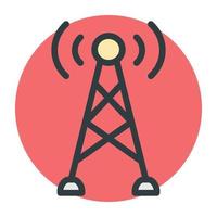 Wifi Tower Concepts vector