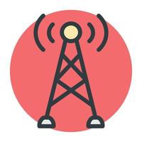 Wifi Tower Concepts vector