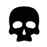 icono de cabeza de calavera vector