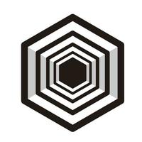 abstract polygon shape vector design