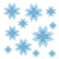 abstract star pattern vector