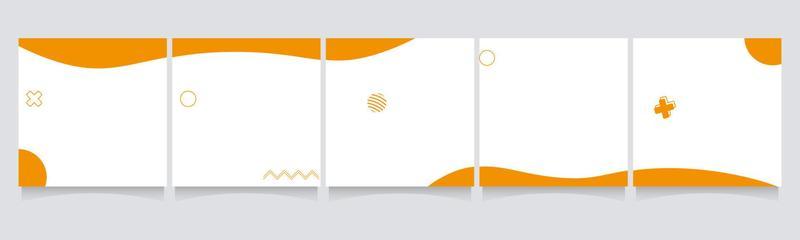 Carousel Post Template on Social Media