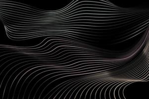 3D glowing abstract wave particles. vector illustration. luxury concept. Abstract background.