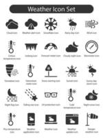 Web Marketing Black Icon Set vector