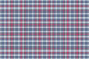 Tartan plaid pattern with texture and retro color. vector