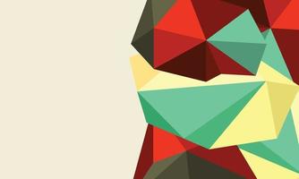 Colorful vector polygonal texture. abstract illustration on white background.