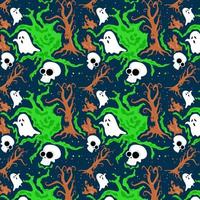 Abstract halloween pattern design background. Vector. vector