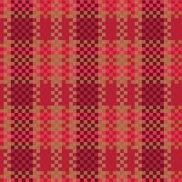 Seamless tartan plaid pattern background. Textile texture. Vector. vector