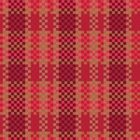 Seamless tartan plaid pattern background. Textile texture. Vector. vector