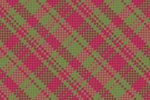 Seamless checkered pattern background. fabric texture. Vector. vector