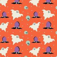 Abstract halloween pattern design background. Vector. vector