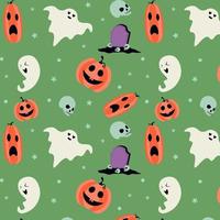 Abstract halloween pattern design background. Vector. vector