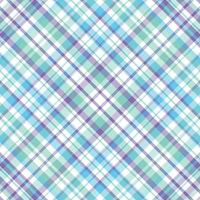 Tartan plaid pattern with texture and retro color. vector