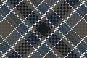 Seamless checkered pattern background. fabric texture. Vector. vector