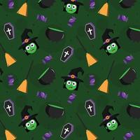 Abstract halloween pattern design background. Vector. vector