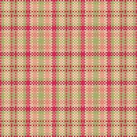 Seamless tartan plaid pattern background. Textile texture. Vector. vector