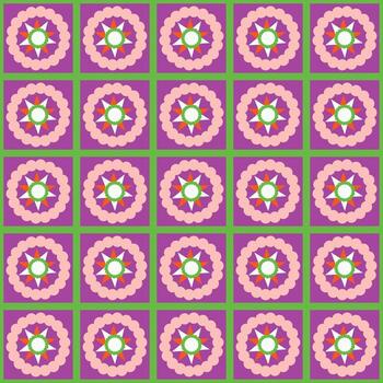 patrón de vector de color