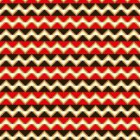 Flat design psychedelic groovy background. vector