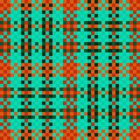 Seamless checkered pattern background. fabric texture. Vector. vector