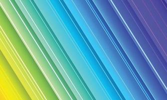 Abstract colorful rainbow with lines background. vector