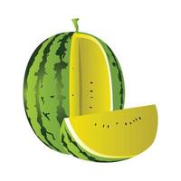 vector ilustration of watermelon good for fruit catalogue, fruit display, printing etc.