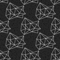 Geometric seamless pattern vector