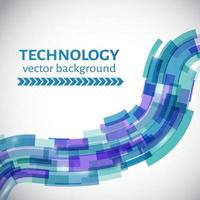 Blue and purple technology abstract background. Business  background. Easy to edit design template. Vector illustration.