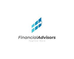 Financial Advisors Logo Vector Design Inspiration