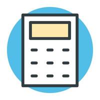 conceptos de calculadora de moda vector