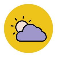 Partly Cloudy Concepts vector