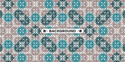 colorful geometric ethnic seamless pattern background vector