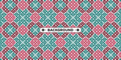 colorful geometric ethnic seamless pattern background vector