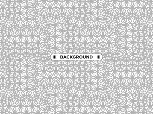nice ethnic gray seamless pattern