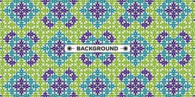 colorful geometric ethnic seamless pattern background vector