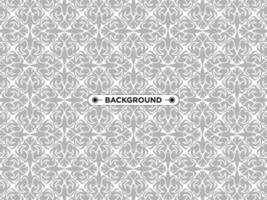 gray ethnic abstract background seamless elegant pattern vector