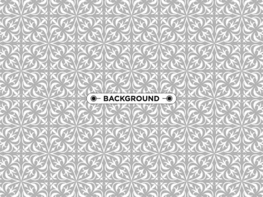 gray ethnic mandala seamless pattern background