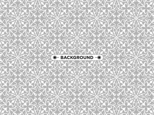 gray ethnic mandala seamless pattern background