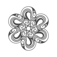 elegant and unique mandala vector