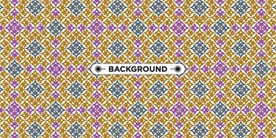 colorful geometric ethnic seamless pattern background vector