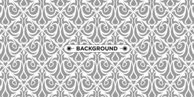 seamless pattern gray background with a unique abstract ethnic texture vector