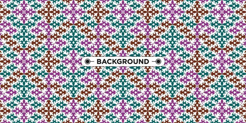 colorful geometric ethnic seamless pattern background