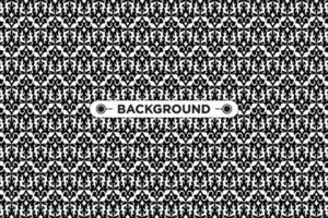 background black seamless pattern with unique ethnic texture vector