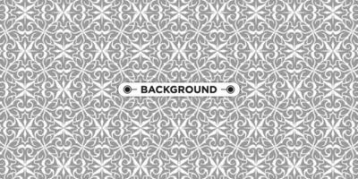 fondo gris de patrones sin fisuras con una textura étnica abstracta única vector