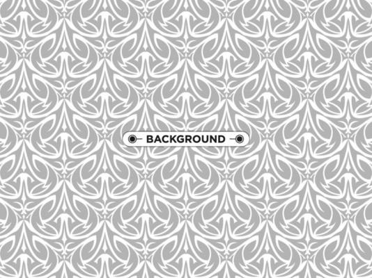 gray ethnic abstract background seamless elegant pattern