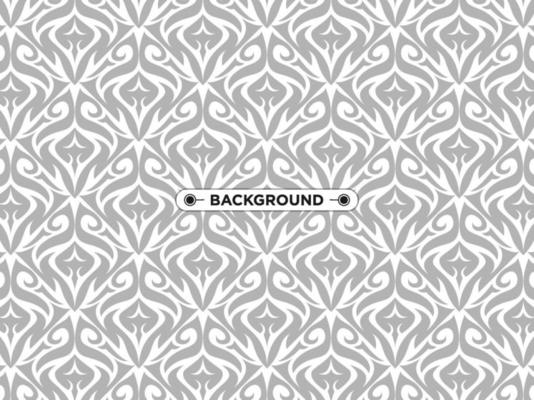 gray ethnic abstract background seamless elegant pattern