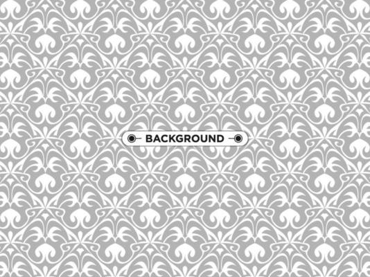 gray ethnic abstract background seamless elegant pattern