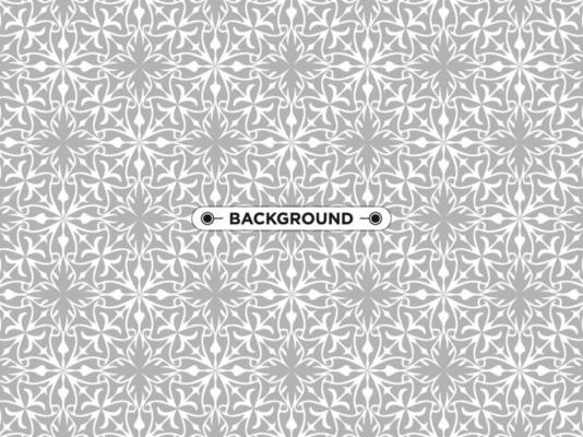 gray ethnic mandala seamless pattern background