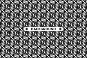 background black seamless pattern with unique ethnic texture vector