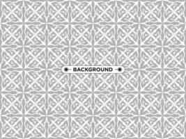 gray ethnic mandala seamless pattern background vector